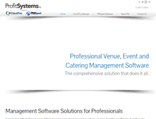 Tablet Screenshot of profitsystemsinc.com